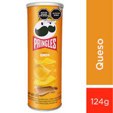 Papas Pringles Queso Cheddar 124g